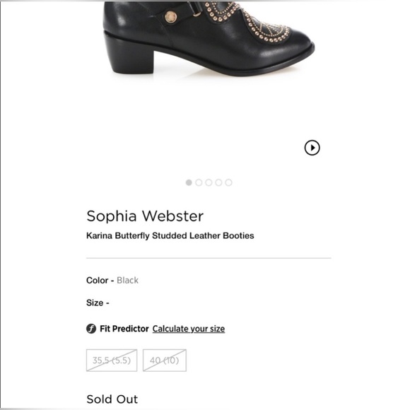Sophia Webster Karina Butterfly Boot 37.5